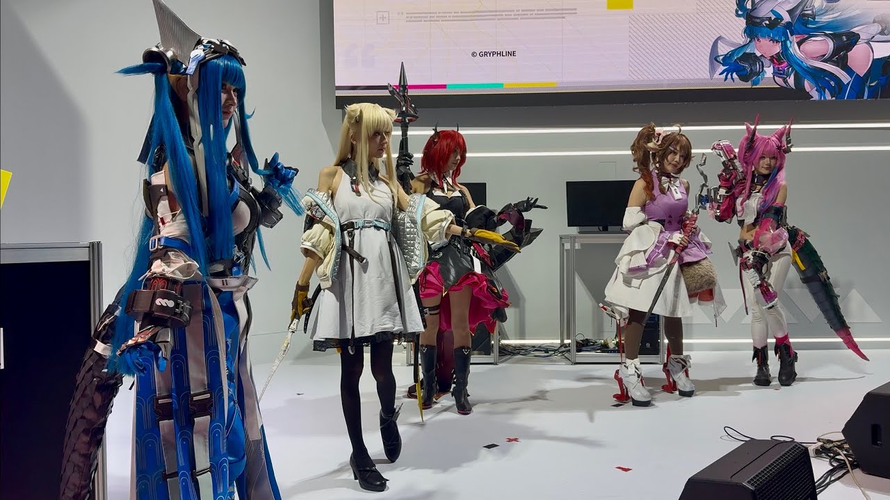 2026台北國際電玩展(Taipei Game Show) Day3 明日方舟:終末地 經典曲目 音律重構 ft.知名DJ & 五位 Coser 4K HDR 高畫質 (2160P)