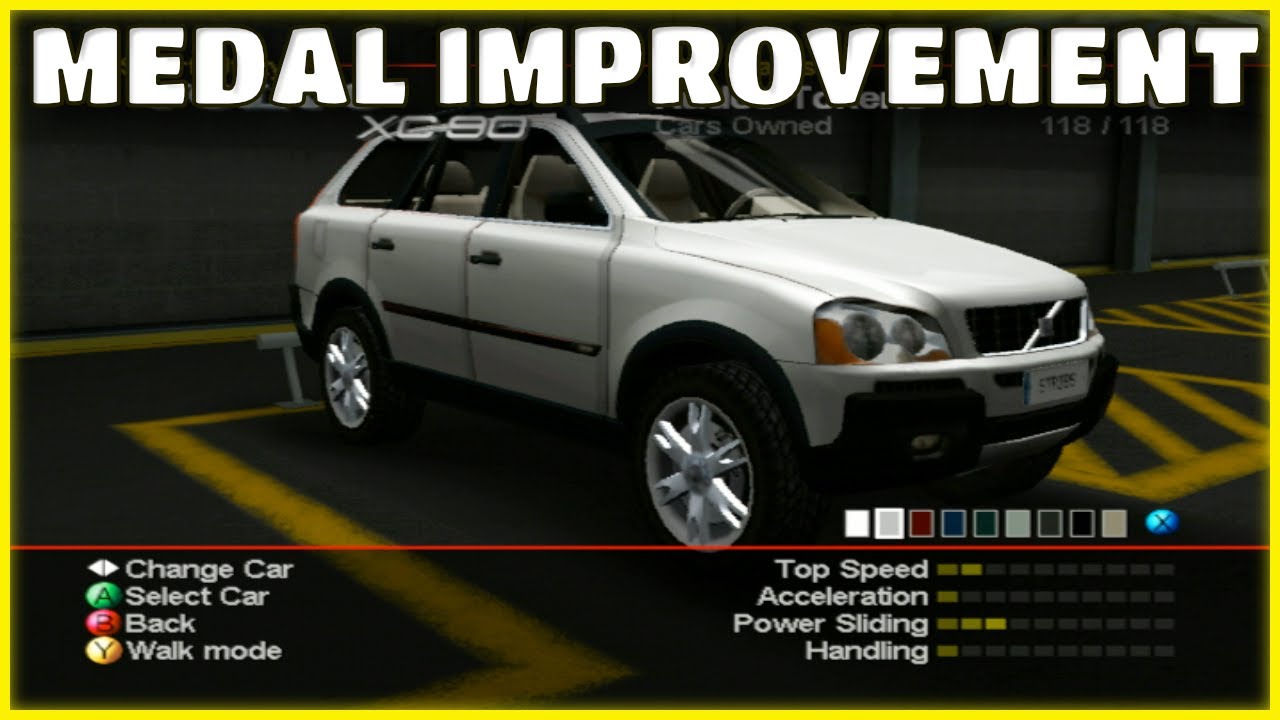 PGR2 - Volvo XC90 Medal Improvement - Street Race (1) Platinum