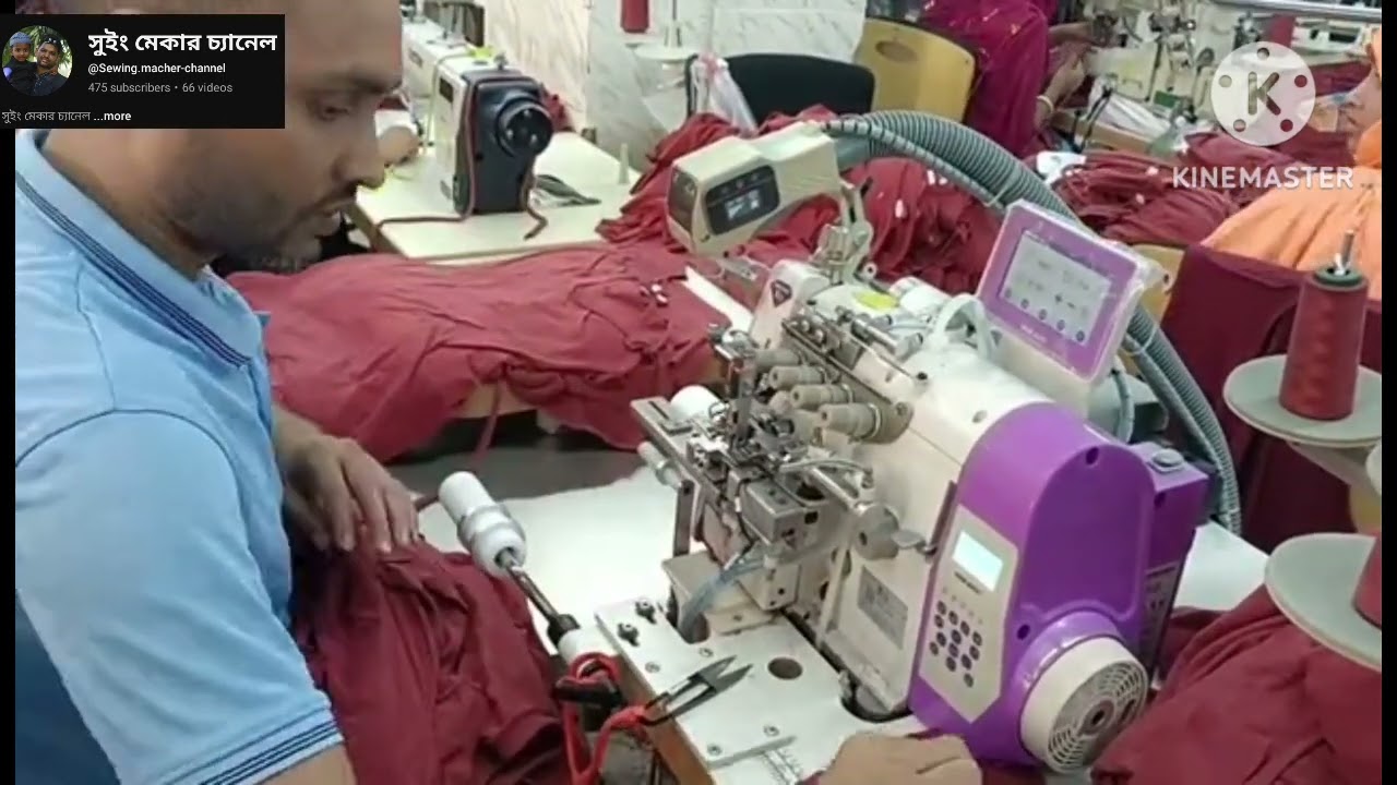 Hikari Overlock Auto Neck joint Machine