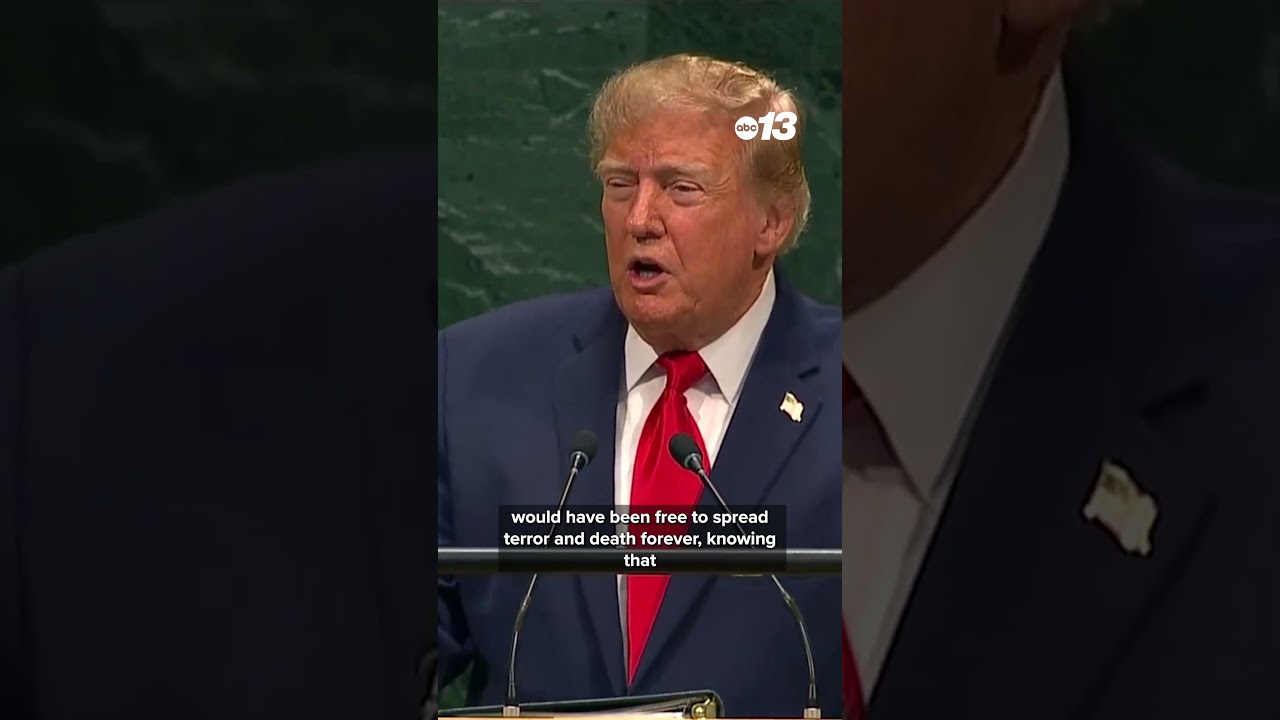 Президент Трамп выступает об Иране на Генеральной Ассамблее ООН