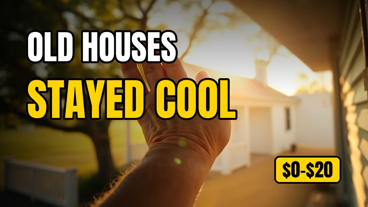 Why Old Houses Stayed Cool Without AC &mdash; 4 Tricks Ranked by What Actually Works
