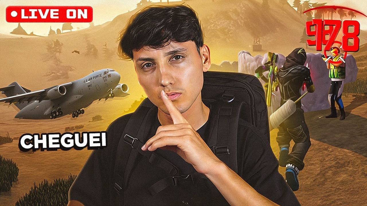 CHEGUEIIIIII AMAÇANDO MUITO !  HOJE VOU TE CARREGA !  🔥FREE FIRE AO VIVO 👻 ONEXT 👻