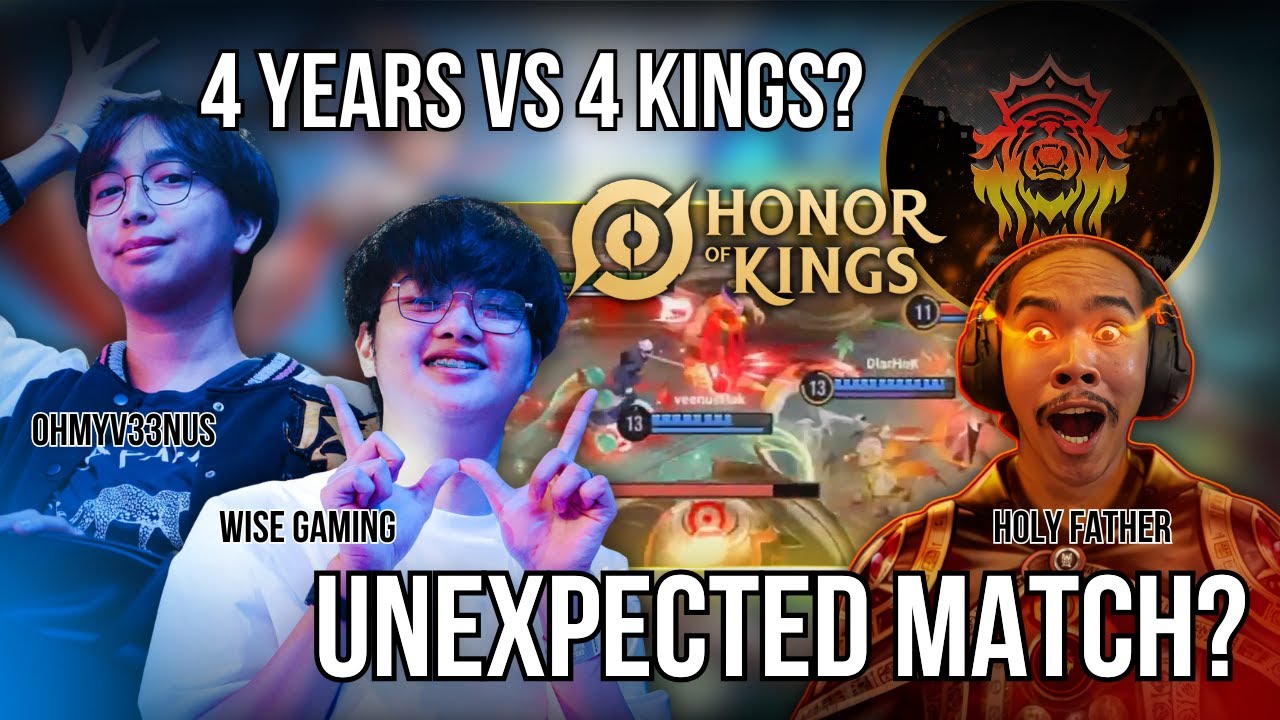 VEEWISE VS HOLY FATHER 4 Kings CODM in HONOR OF KINGS (HOK)...