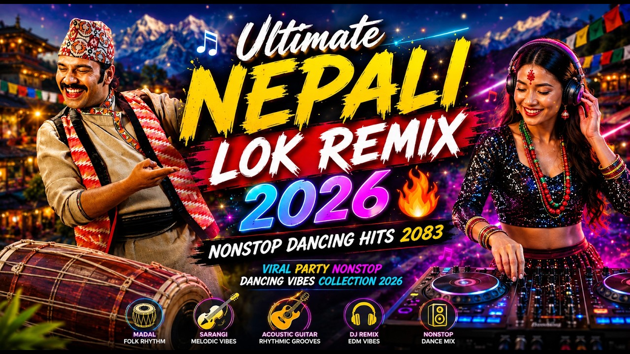 Lok Dohori Nepali Hits Dance Remix Songs 2026 🔥 Popular TikTok Viral Hits