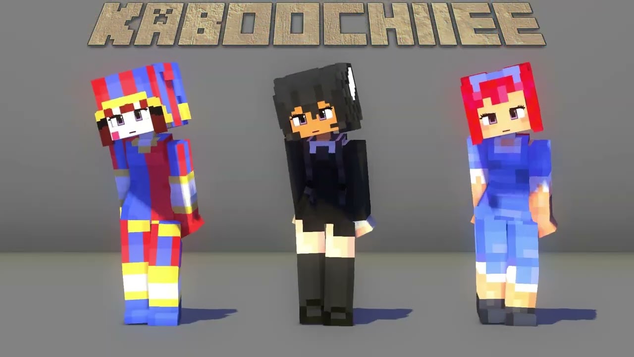 SPIDERGIRL WEDNESDAY, APHMAU,LADYBUG GIRL | HAIDILAO DANCE | Minecraft Animation | KABOOCHIIEE 572