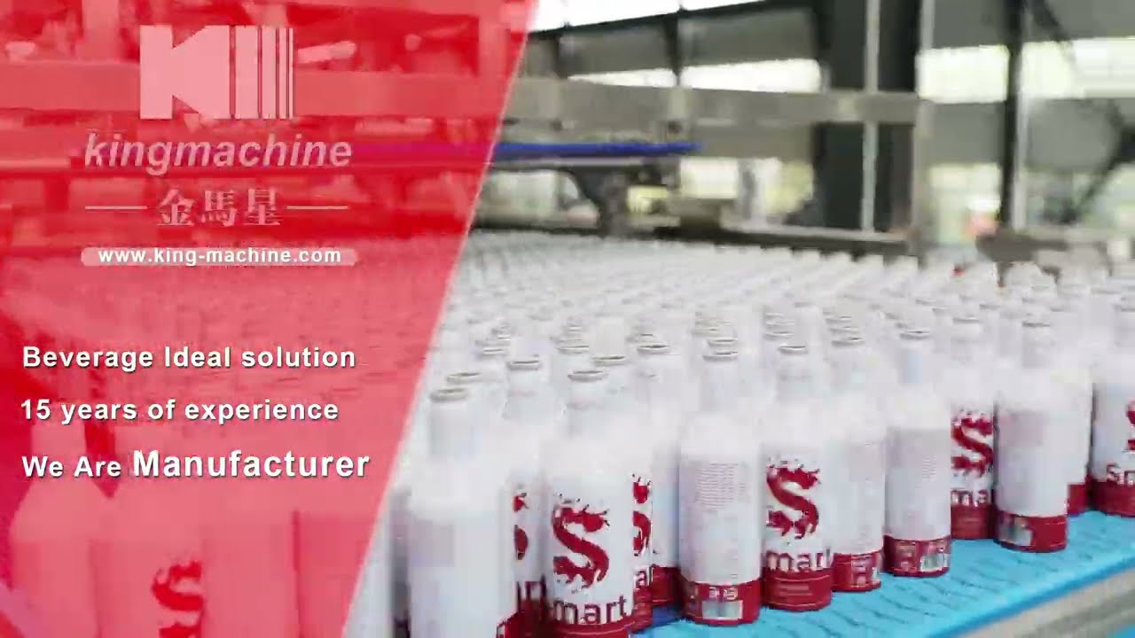 King Machine Aseptic Hot Filler Juice Soda Sparkling Water Carbonated Soft Drink Bottling Machine