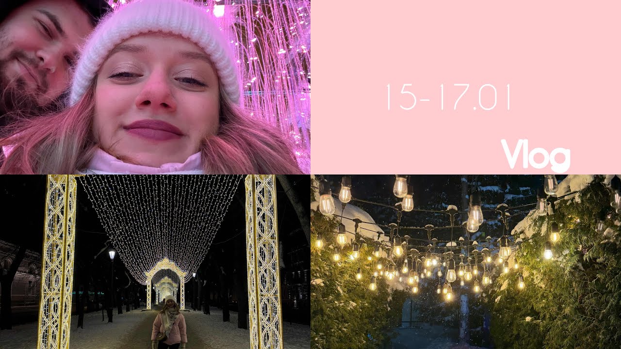 Vlog: Выходные | Новогодний Питер 
