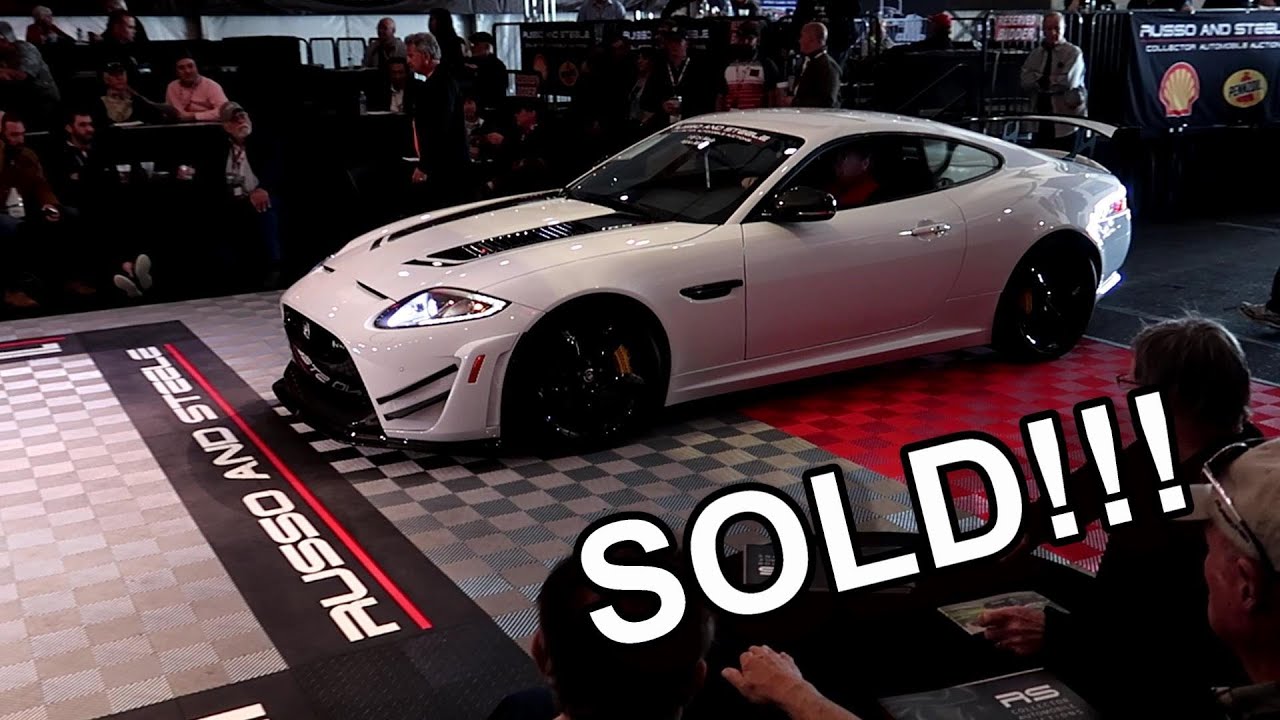1ST CAR AUCTION... AND I BOUGHT AN XKR-S GT! JAGUAR!!