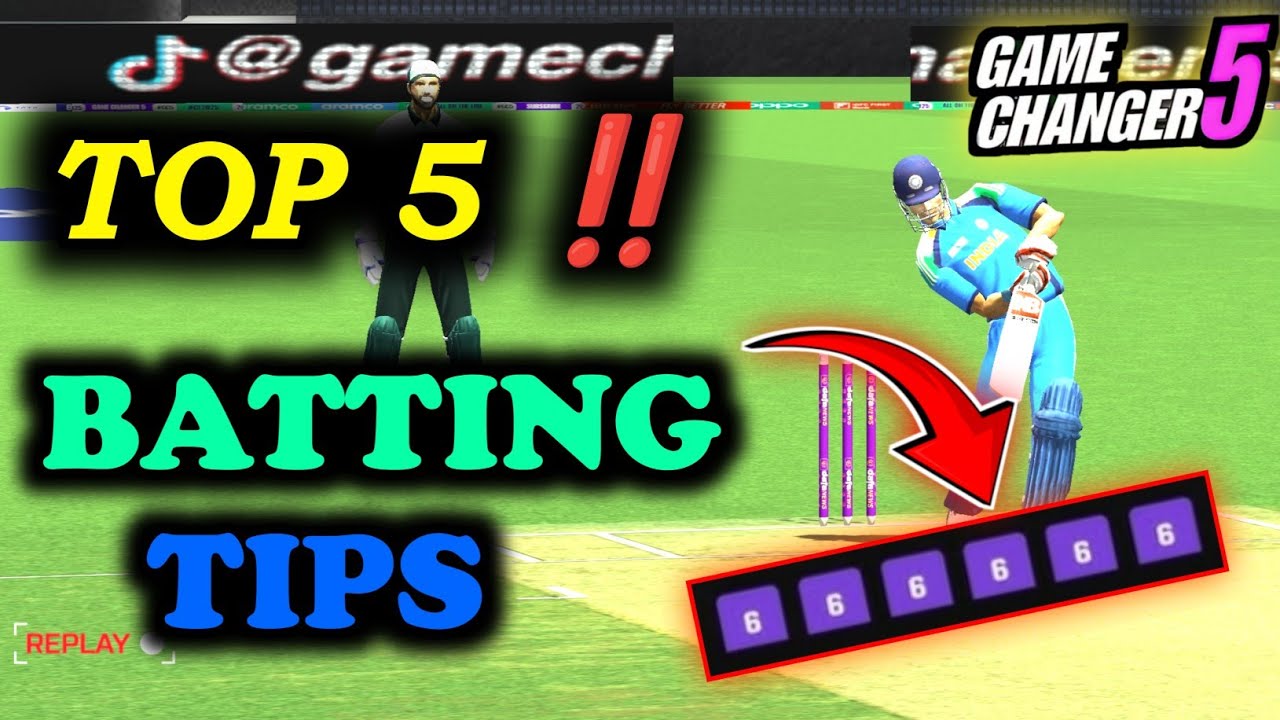 ALL BALLS PLAY TO SIX 😱 | TOP 5 BATTING TIPS🔥  | GAME CHANGER 5 ❌ | HINDI VIDEO || IM KISHU YT ||