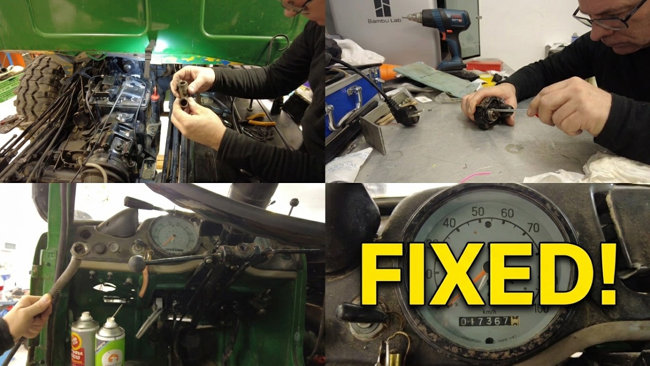 Unimog 406 Speedometer repair/fix