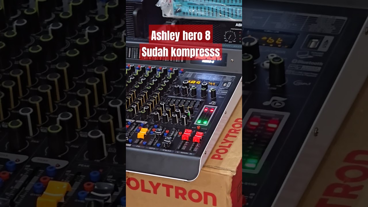 MIXER ASHLEY HERO 8 + KOMPRESS 