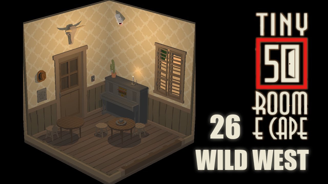 50 Tiny Room Escape Level 26 | WILD WEST