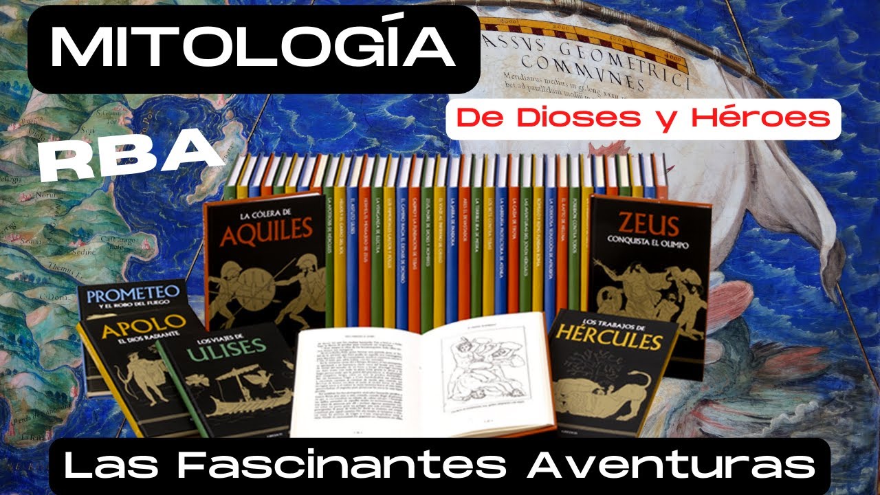 🪼 RBA - Mitolog&iacute;a. Las FASCINANTES Aventuras de DIOSES y H&Eacute;ROES Cl&aacute;sicos 🔱
