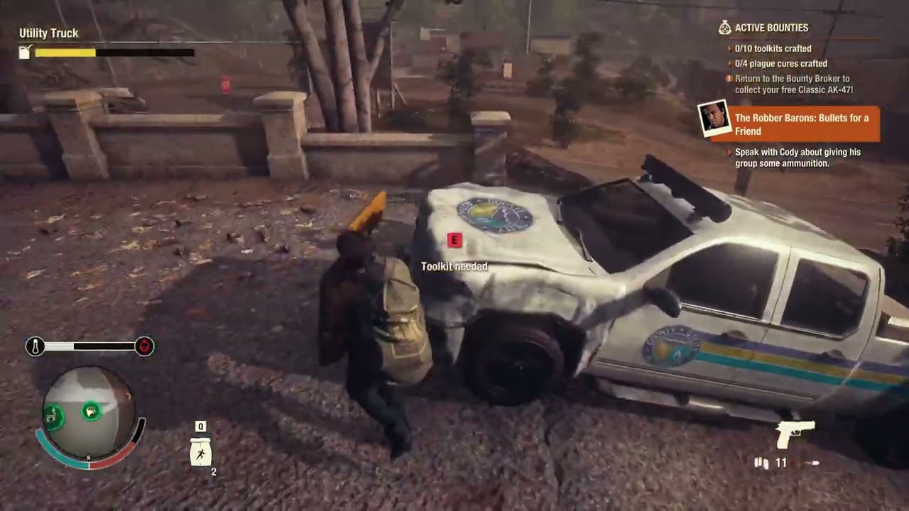 Gathering supplies and people to crush the black heart - State of Decay 2