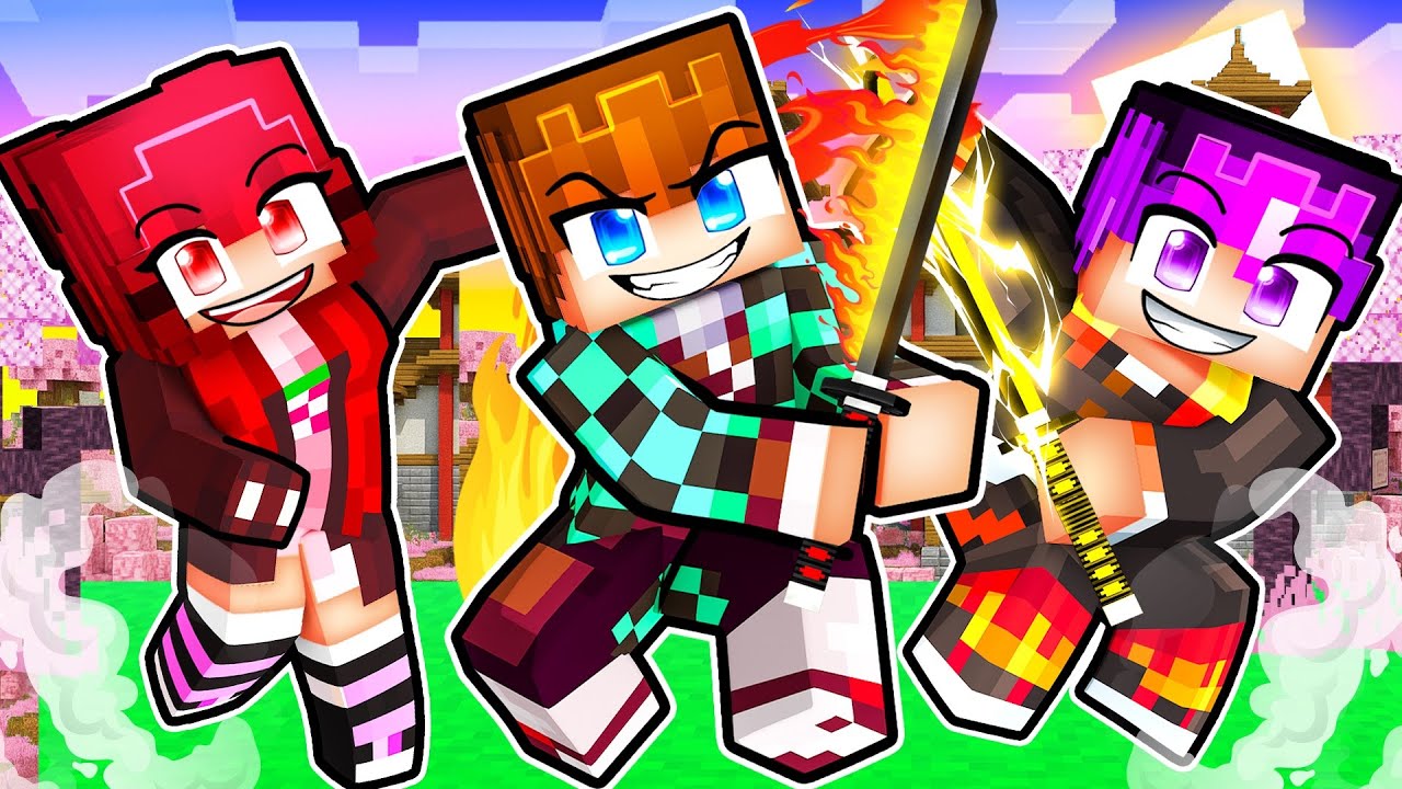 Minecraft But I'm DEMON SLAYER!