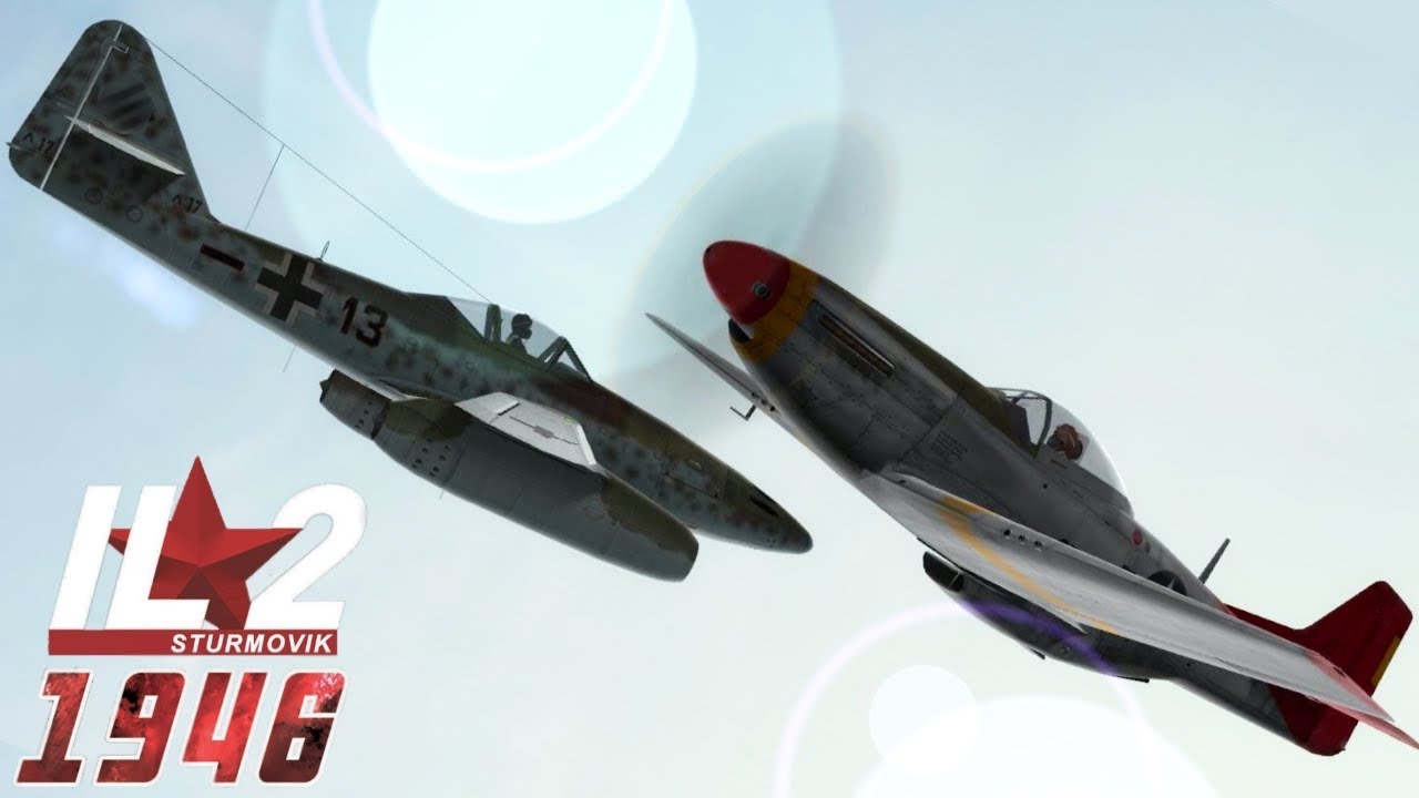 Full IL-2 1946 mission: Me-262 Pony Hunt