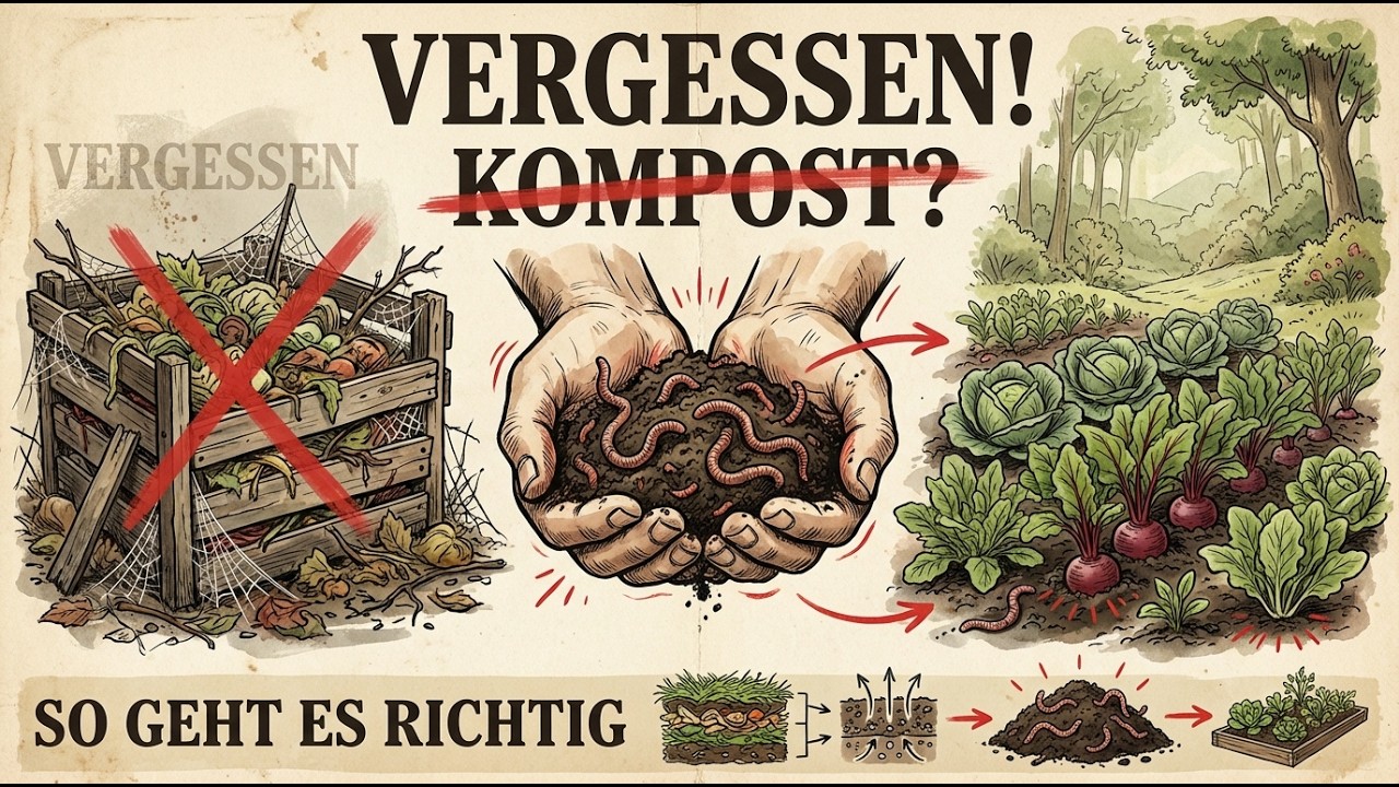 Warum ich NIE WIEDER kompostieren werde: Dieser einfache Trick funktioniert BESSER