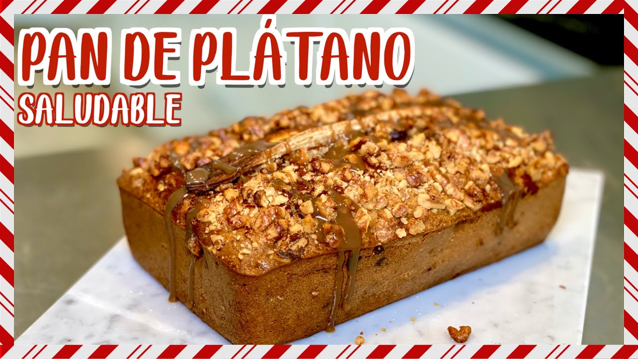 ✅¡Pan de Plátano SALUDABLE!