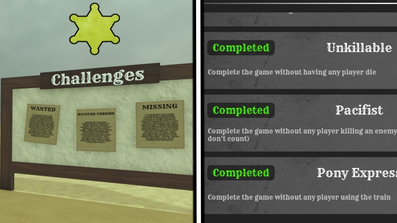Completing ALL Challenges in Roblox Dead Rails - (How to Beat All Challenges)