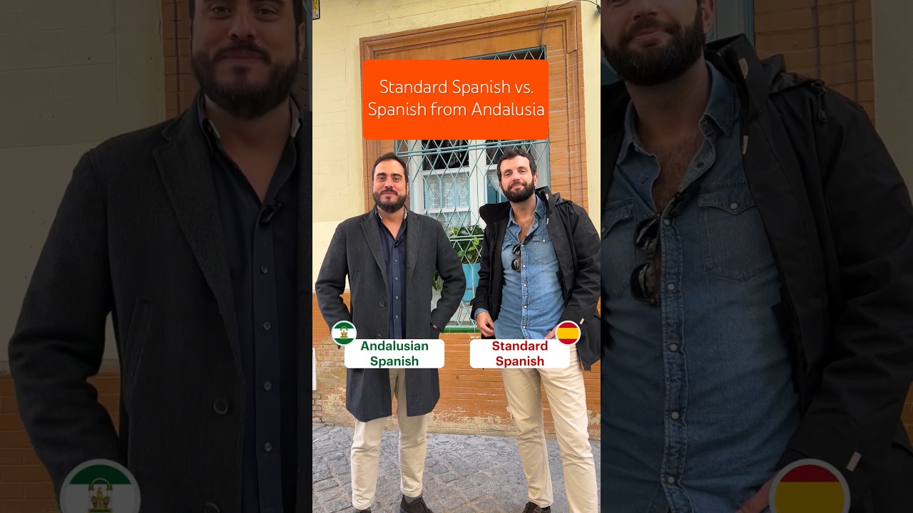 Standardowy hiszpański kontra hiszpański z Andaluzji, część 2 #naukajęzyka #uczsięhiszpańskiego