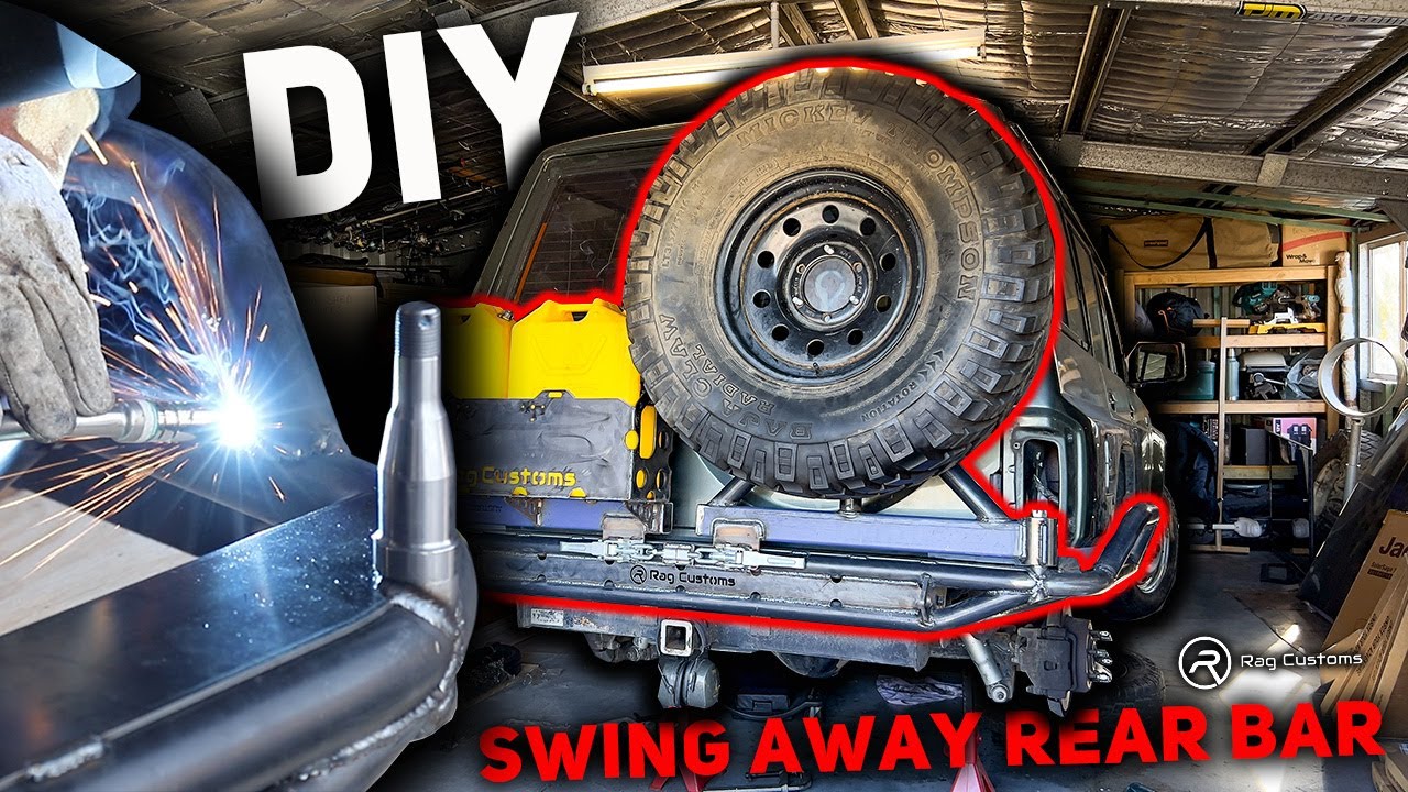 WELDING my DIY rear bar kit!
