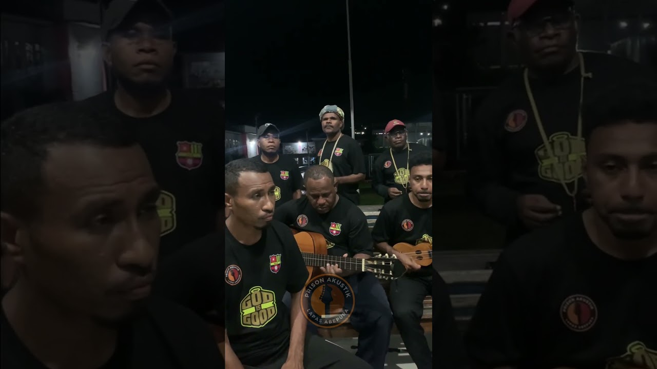 TAK SATUPUN - LIRIK LAGU ROHANI VERSI BHS WAROPEN | COVER BY PRISON AKUSTIK !!!