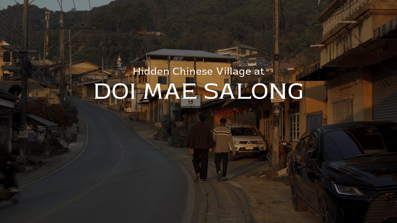Exploring Chinese Village at Doi Mae Salong, Chiang Rai | Relaxing Vlog