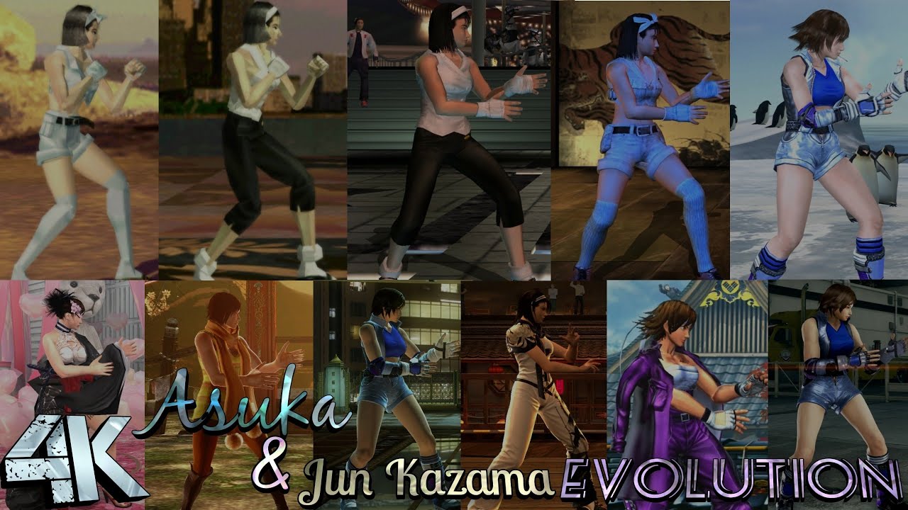 Asuka 𝖆𝖓𝖉 Jun Kazama E𝖛𝖔𝖑𝖚𝖙𝖎𝖔𝖓 4K 60 𝕱𝕻𝕾.