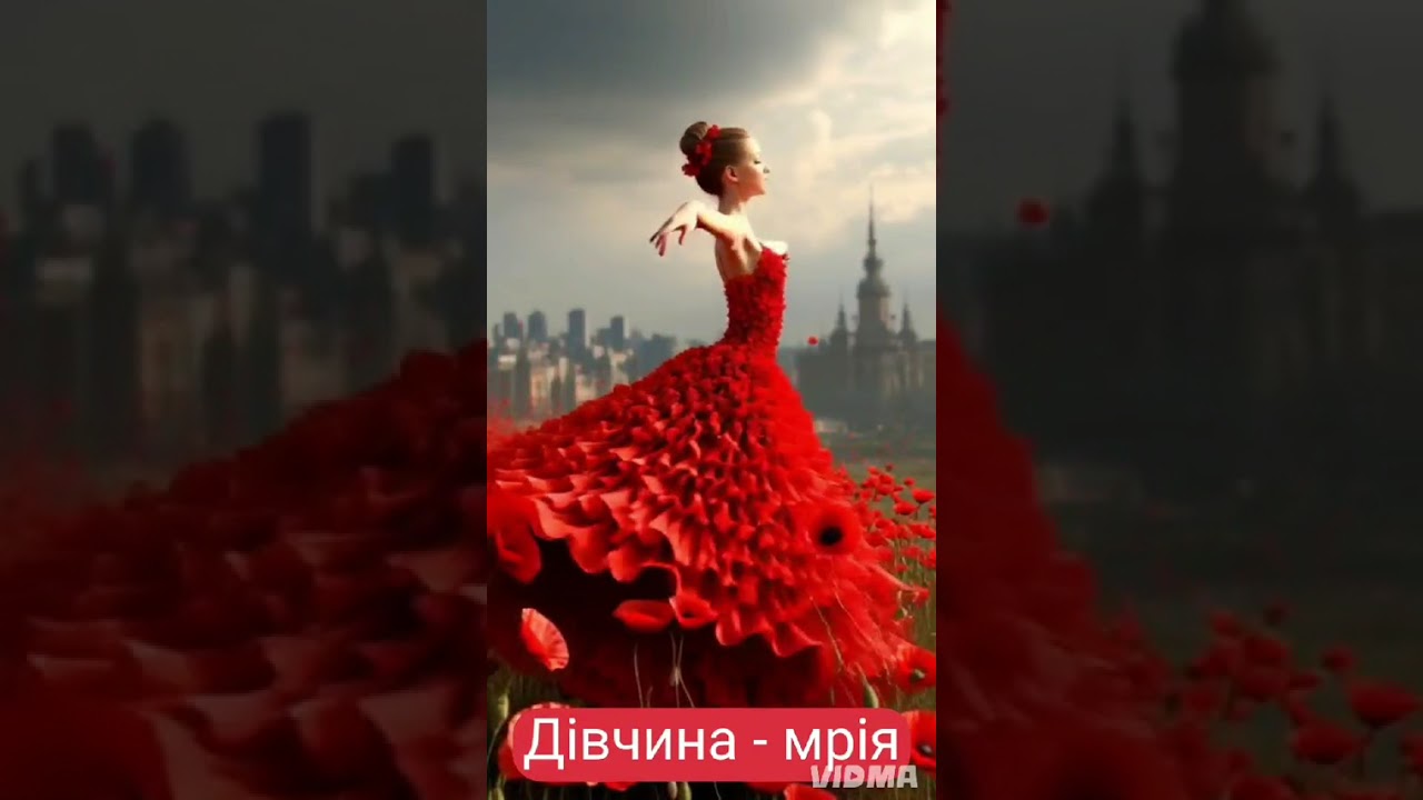 Дівчина - мрія. Українські пісні.