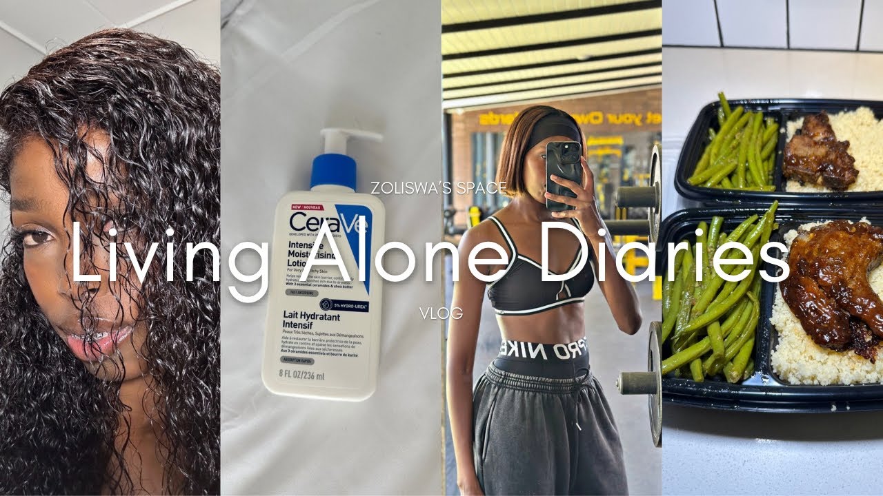 #Vlog : My loving alone diaries? New hair , PR Drop ,Gym & meal prepping