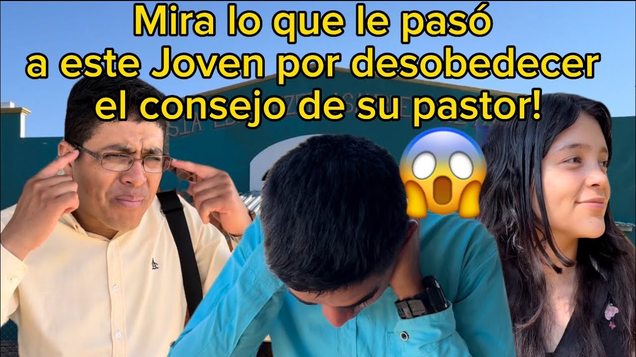 Joven rechaza consejo de su pastor! y esto le pasó😱