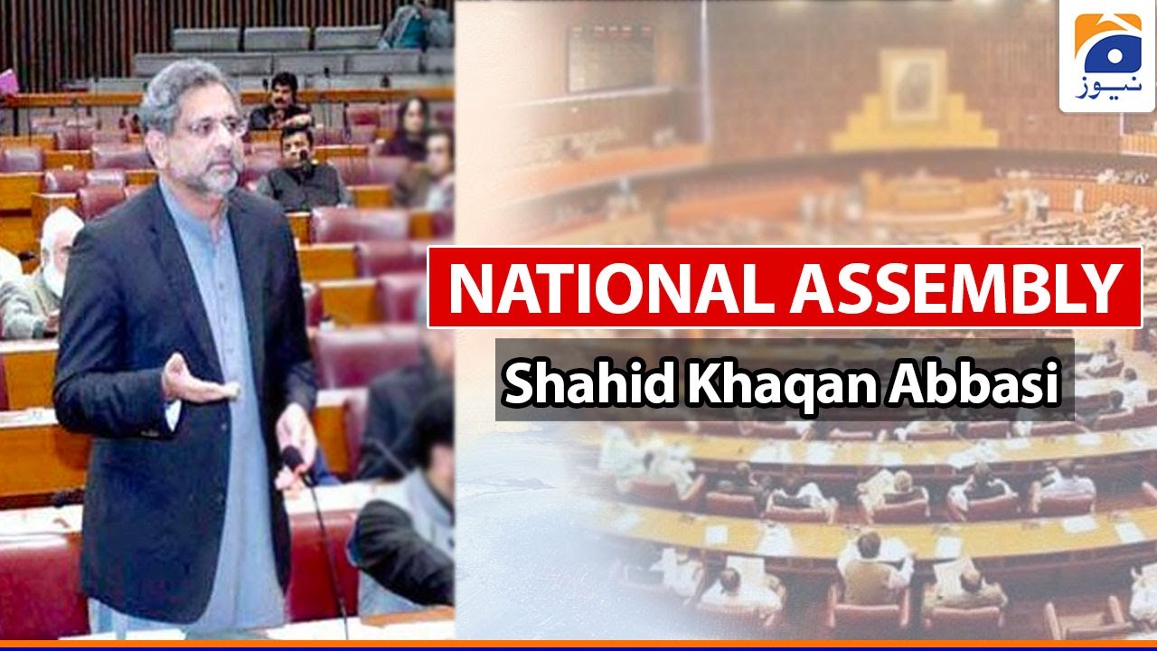 Shahid Khaqan Abbasi Speech at National Assembly - 20th April 2021