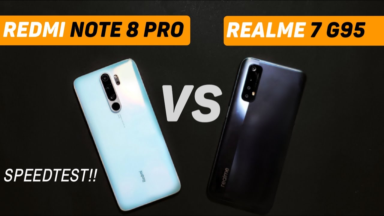 Redmi Note 8 Pro vs Realme 7 SPEED TEST Comparison | SOO CLOSE 🔥🔥