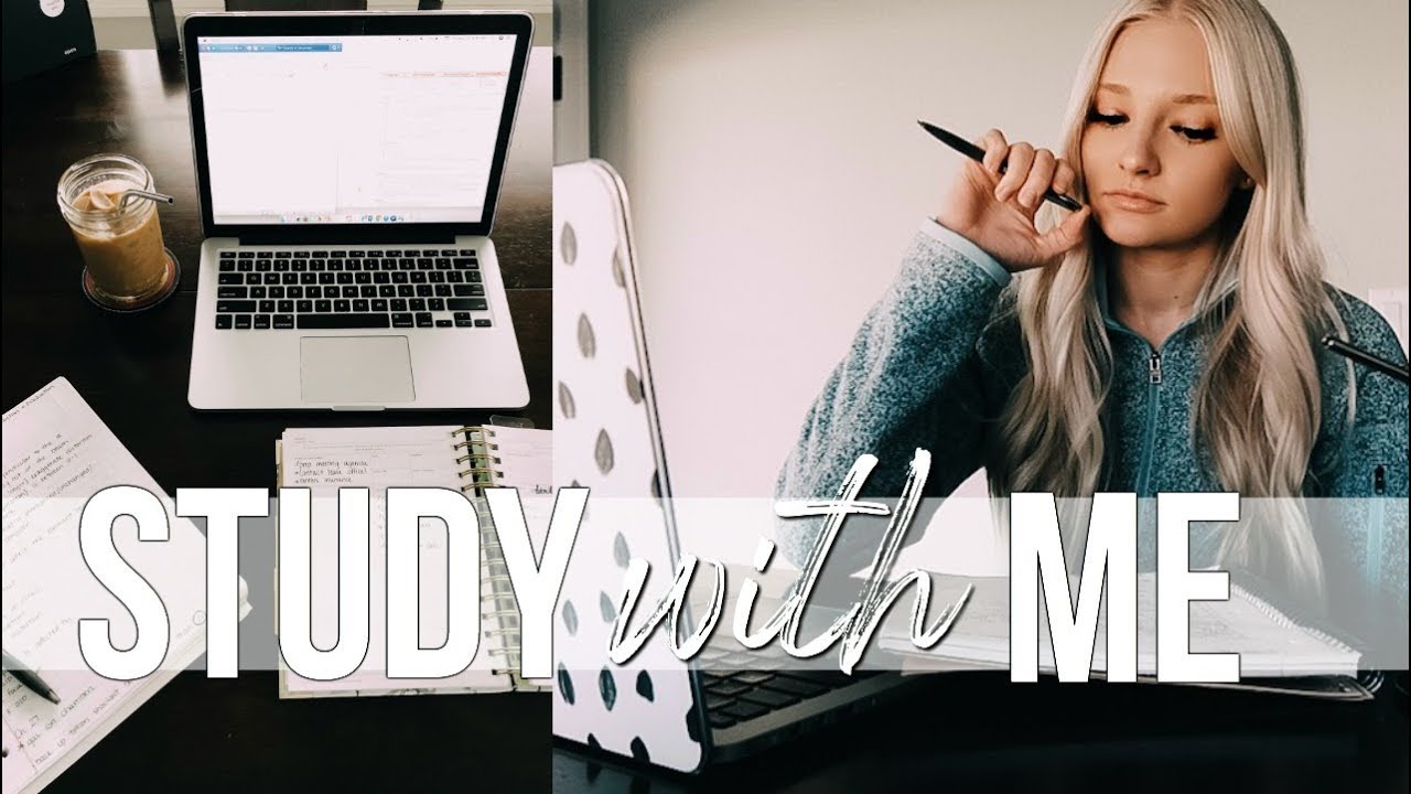 study with me for finals