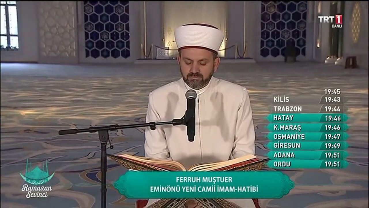 Ferruh Muştuer Kur'an-ı Kerim tilaveti  [Yunus Suresi  57-64. ayetler]