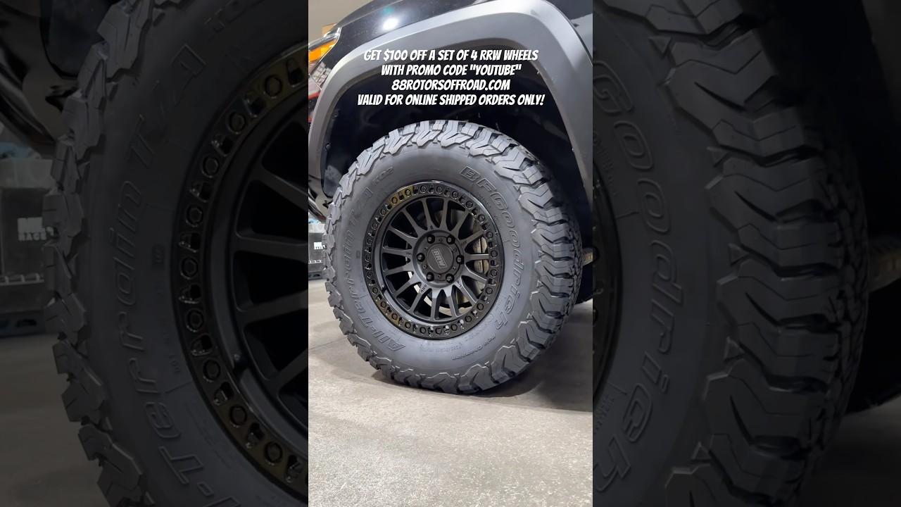 Hottest New Wheel of 2025! RRW RR7-V Flow Form #88rotorsoffroad