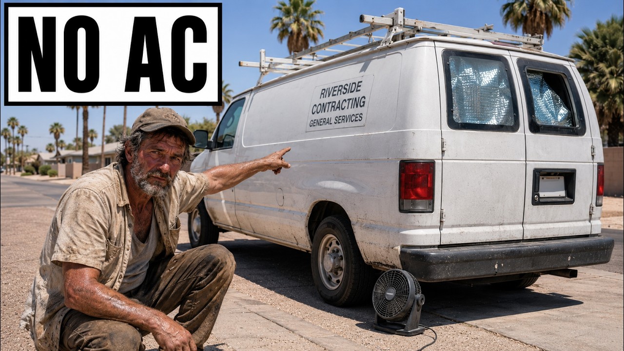 How Homeless People Keep Vans Cool In 115&deg;F Heat Without Anyone Knowing They Live Inside