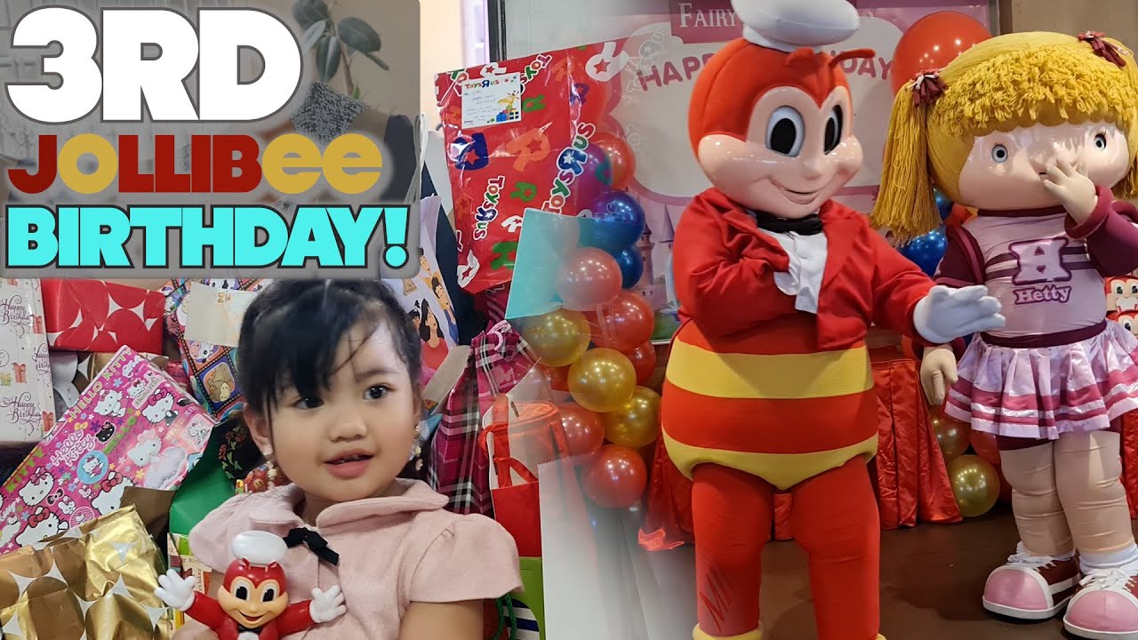 Jollibee 3rd Birthday!