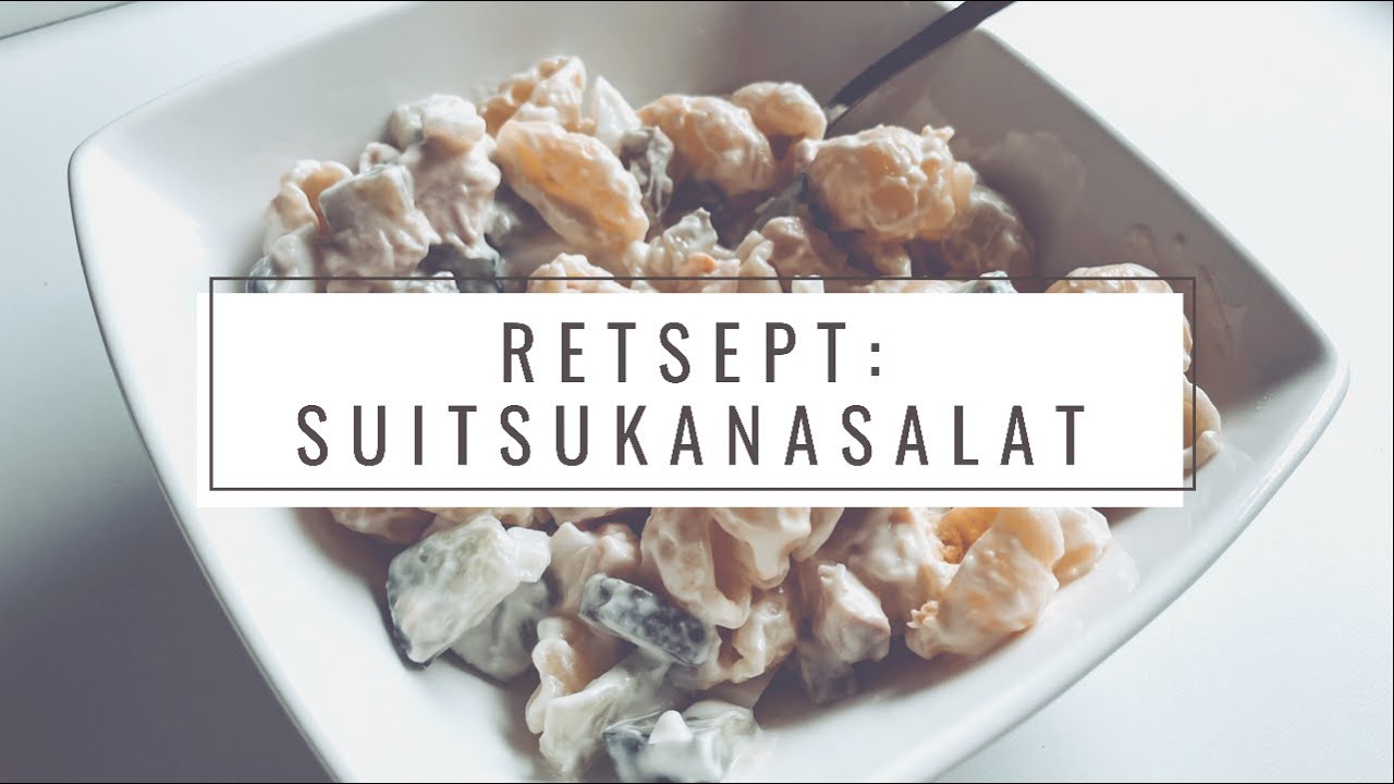 Maitsev ja tervislik suitsukanasalat!