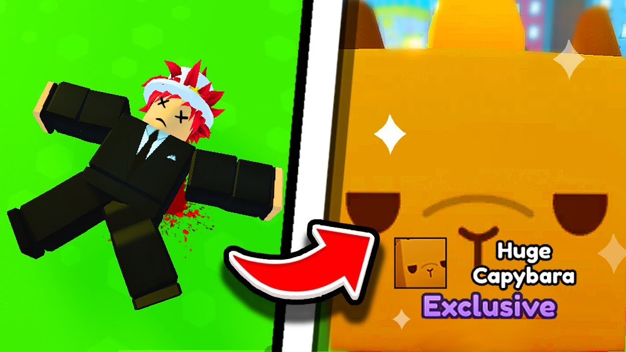 I Did This to DIGITOSIM for The Huge Capybara! ( Pet Simulator X Summer Update )