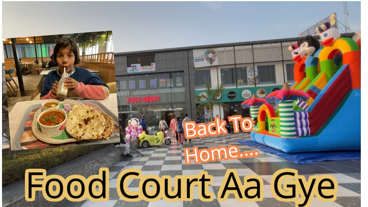Food Court Me Kiya Lunch🍱 !! Back To Home 🤞 !! Vrindavan Dham !! Ki Yaad Aa Rhi Hai 😓