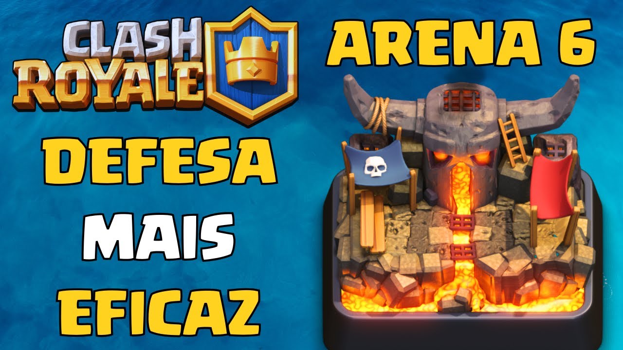 DEFENDA DE FORMA MAIS EFICIENTE COM ESSAS DICAS! MELHOR DECK ARENA 6! - Clash Royale Ep. 6