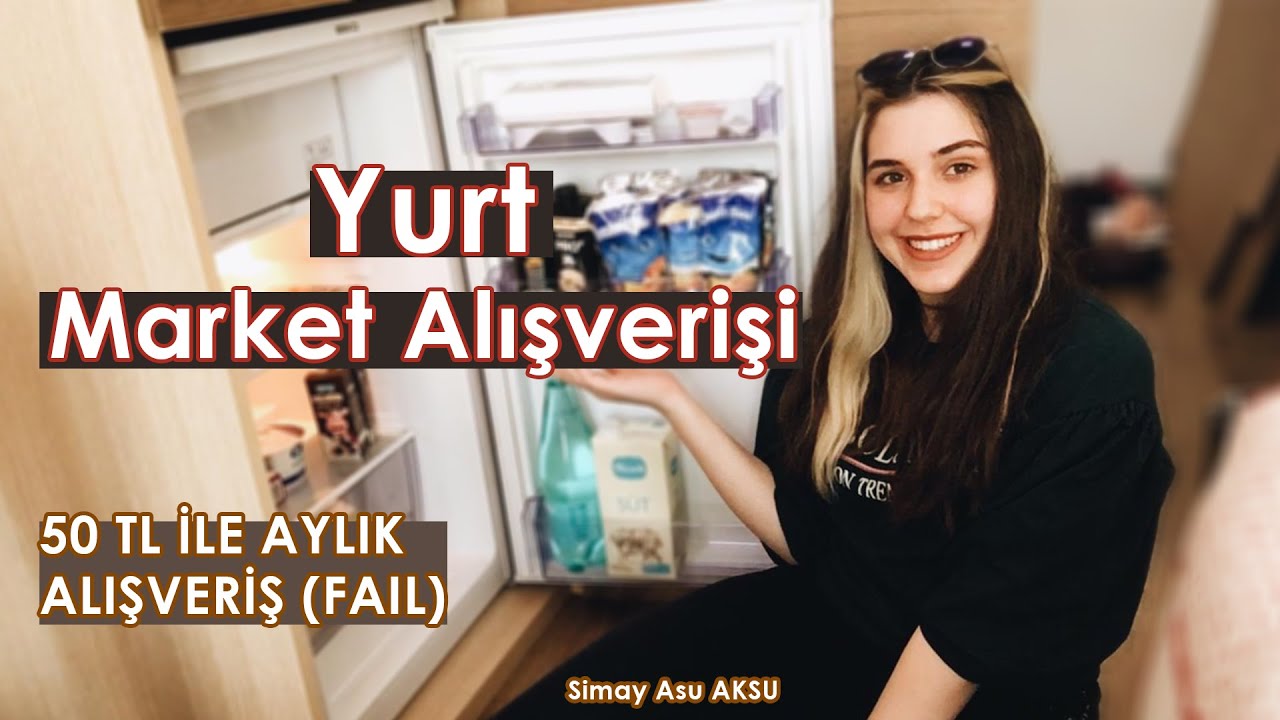 Yurt Market Alışverişi | 50 TL ile Aç Kaldım!