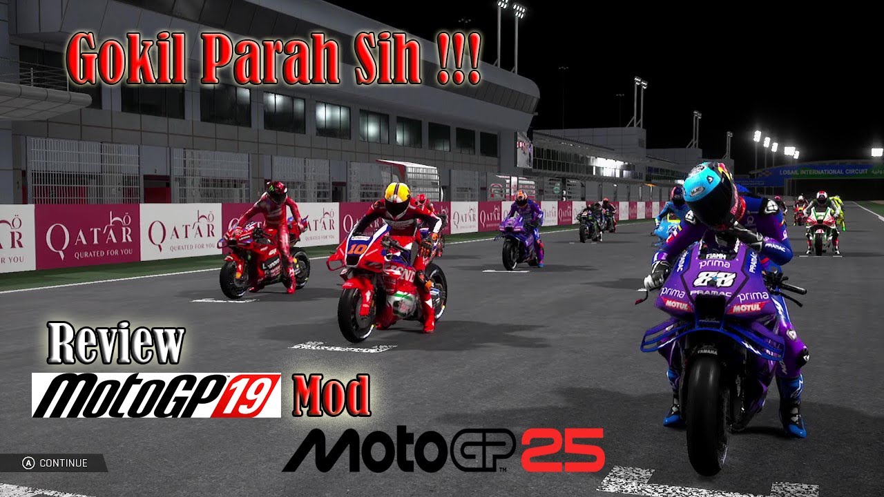 Ini sih Gokil Parah Mod nya ! Review Motogp 19 mod season 2025