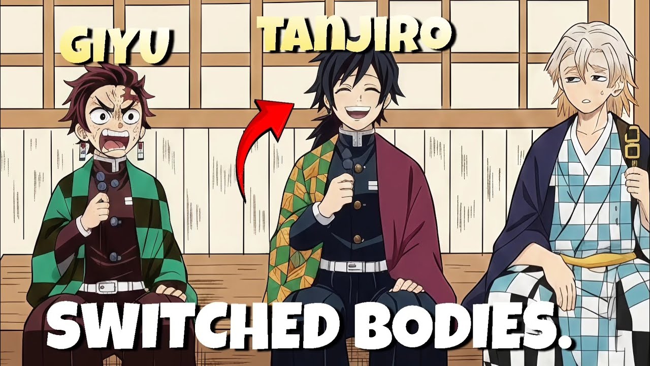 Giyu Tanjiro Switched Bodies 👀 | Demon Slayer Manga | Crazyotaku