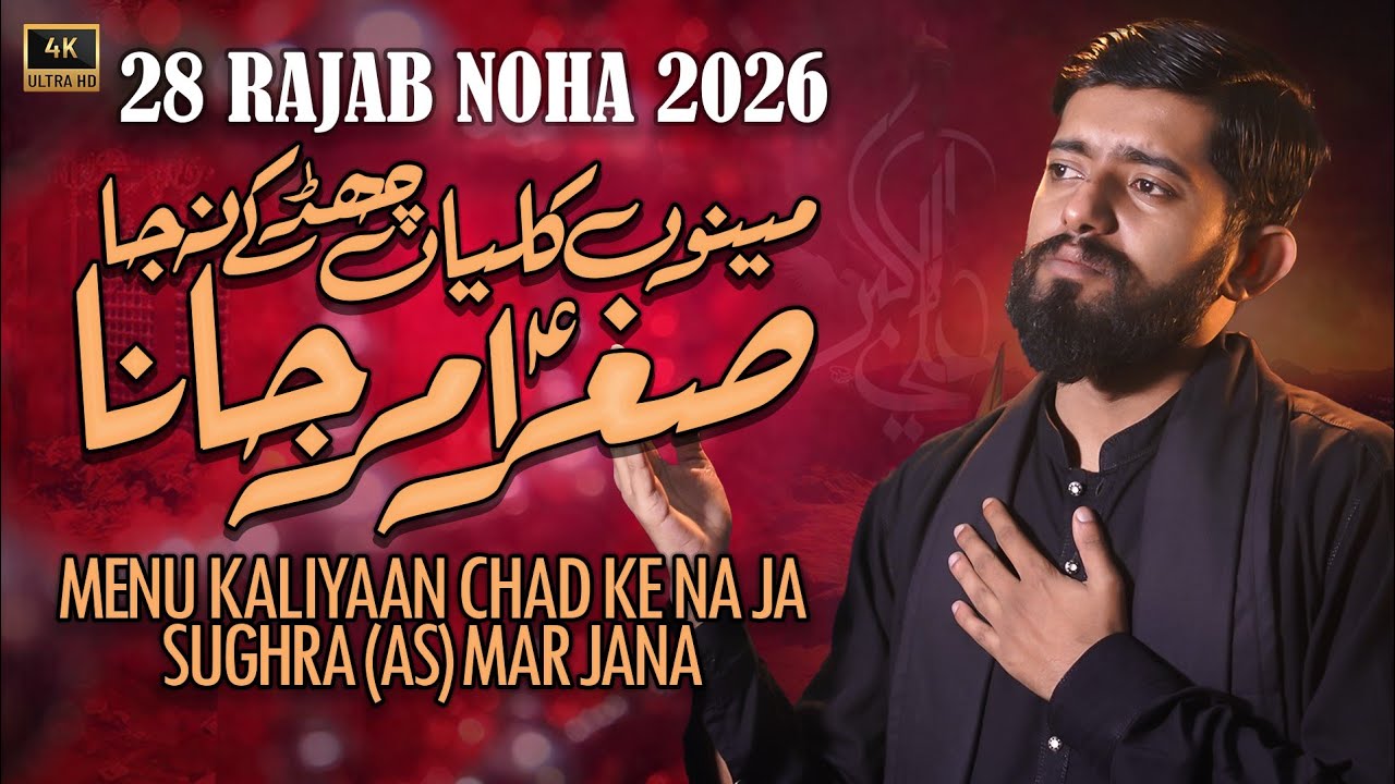 New 28 Rajab Noha 2026 Vichorra Bibi Sughra | Bibi Sughra Mar Jana | 28 Rajab Rawangi Imam Hussain