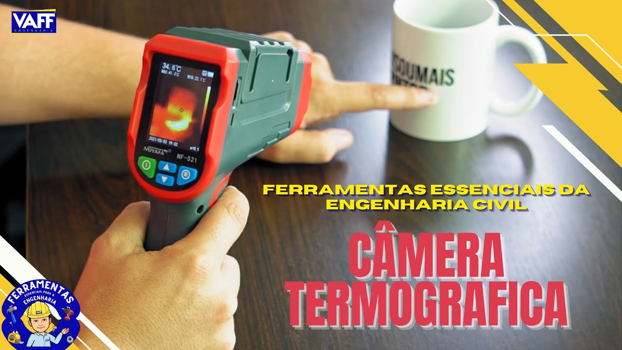 Ferramentas essenciais da Engenharia Civil - Como usar uma câmera termográfica