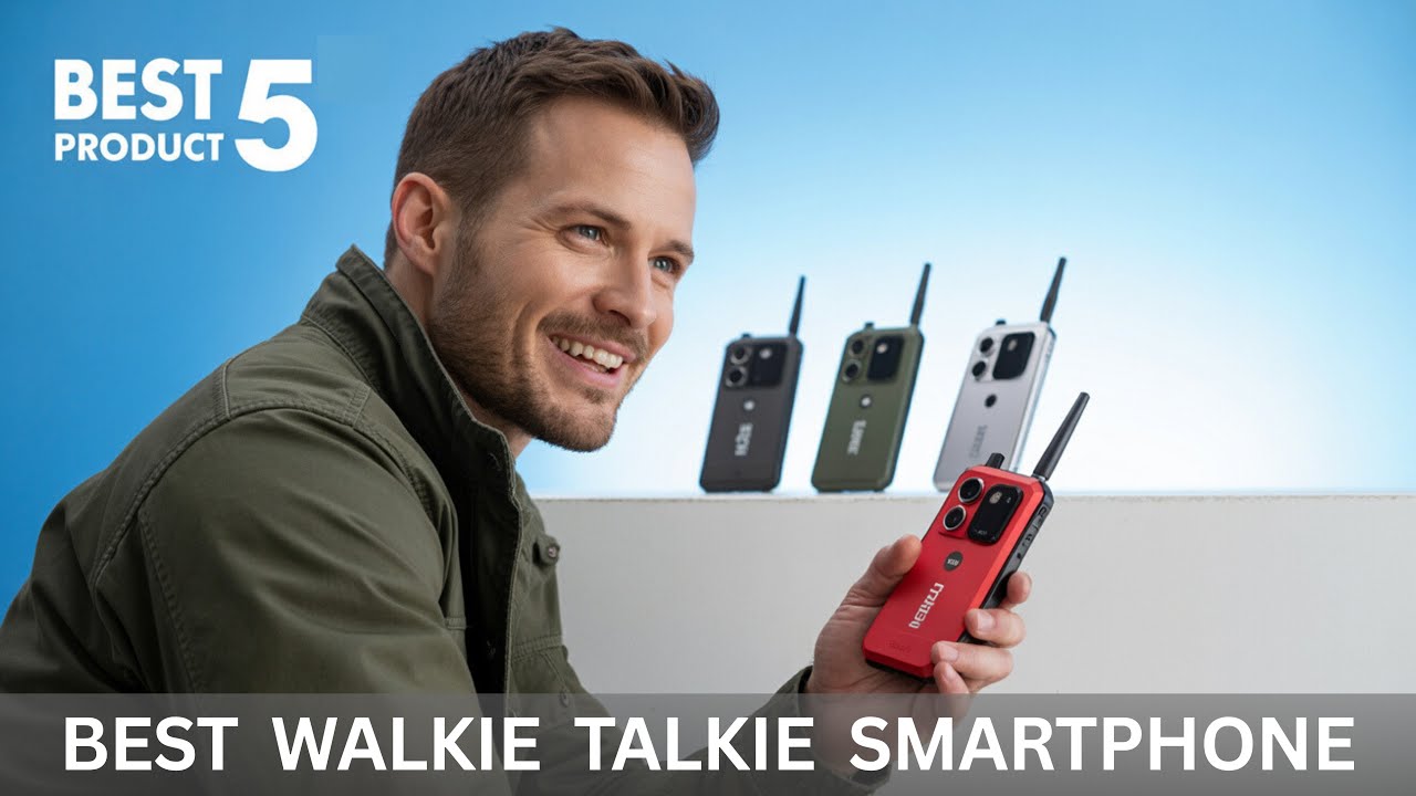 Top 5 BEST Walkie Talkie Smartphone of 2026 । Zello Walkie Talkie