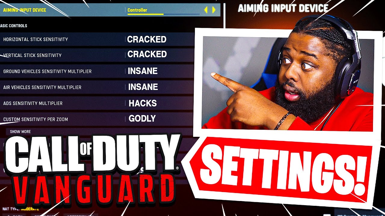 BEST SETTING TO USE ON VANGUARD! PC & PS5 SETTINGS! (COD Vanguard)