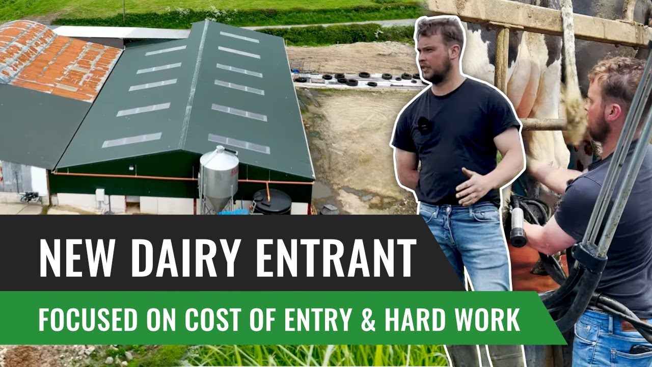 New Dairy Entrant Focused on Cost of Entry & Hard Work - David Gordon, Donegal
